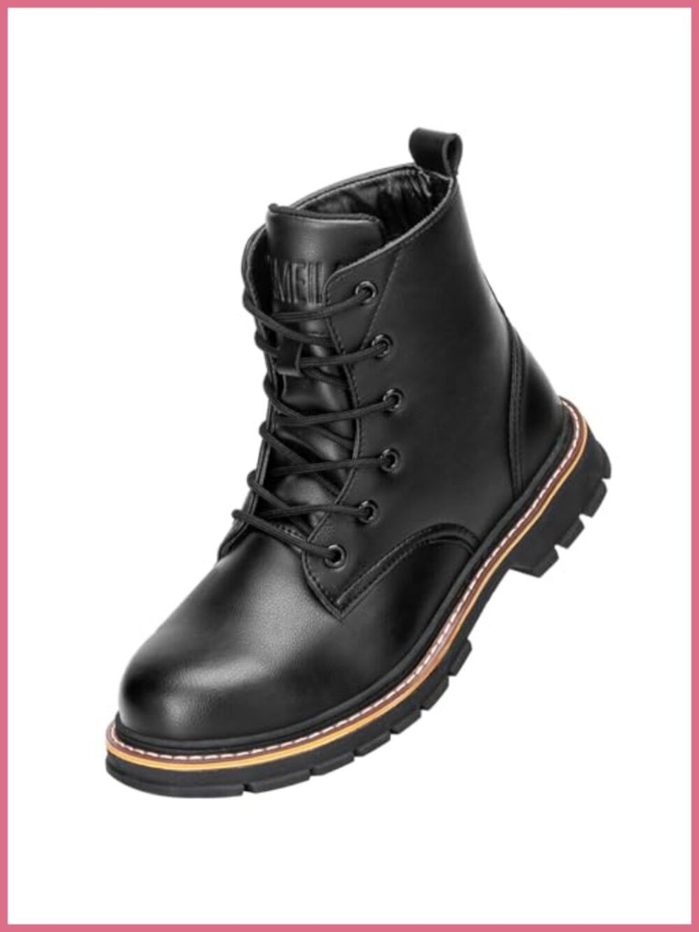 Waterproof Leather Steel Toe Work Boots 6" Ankle Safety Composite Toe